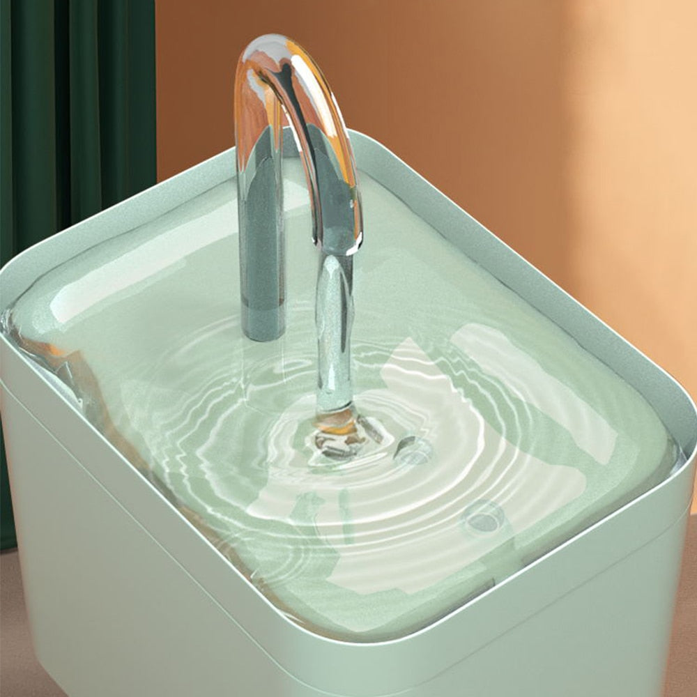 Cat Water Fountain Auto Filter USB Electric
