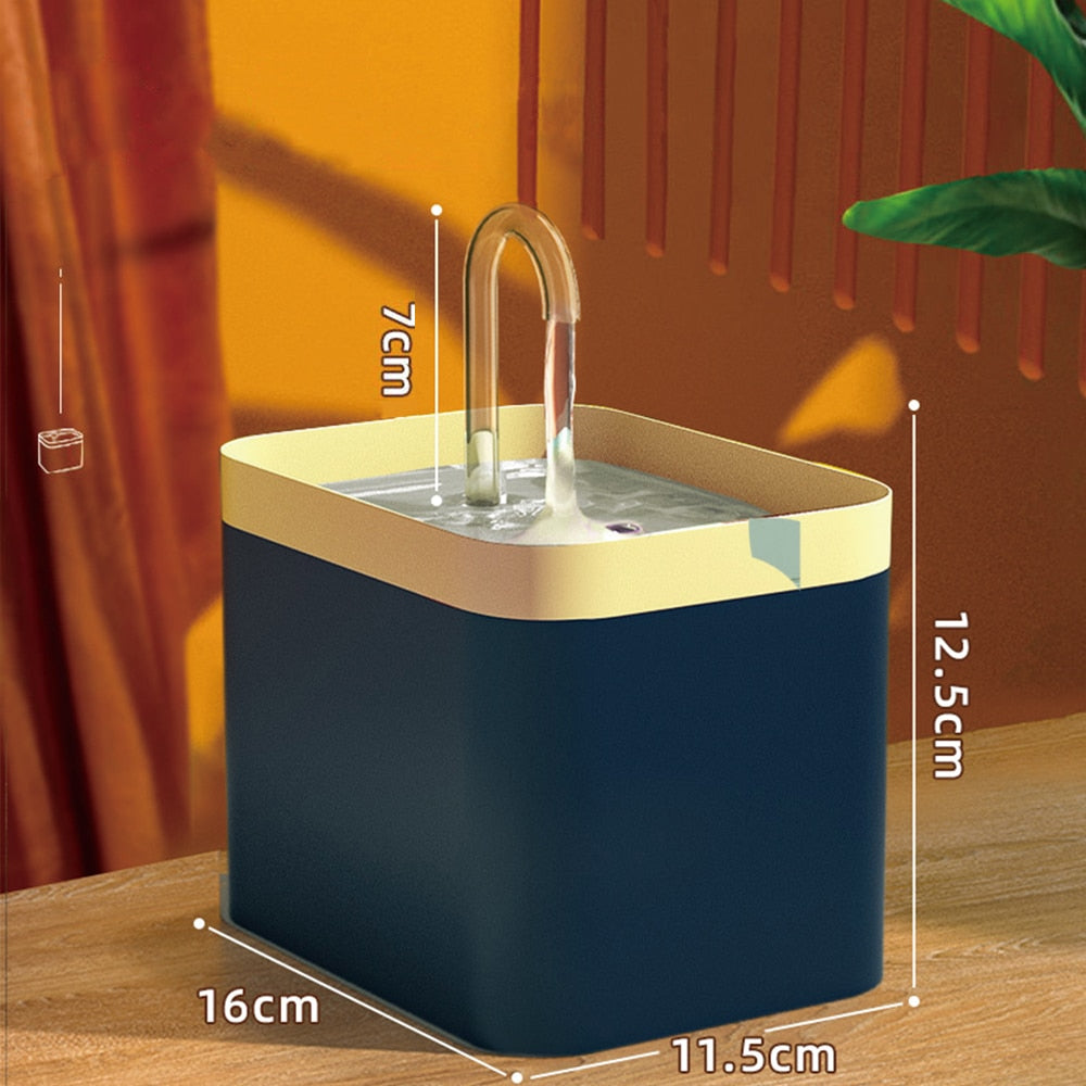Cat Water Fountain Auto Filter USB Electric