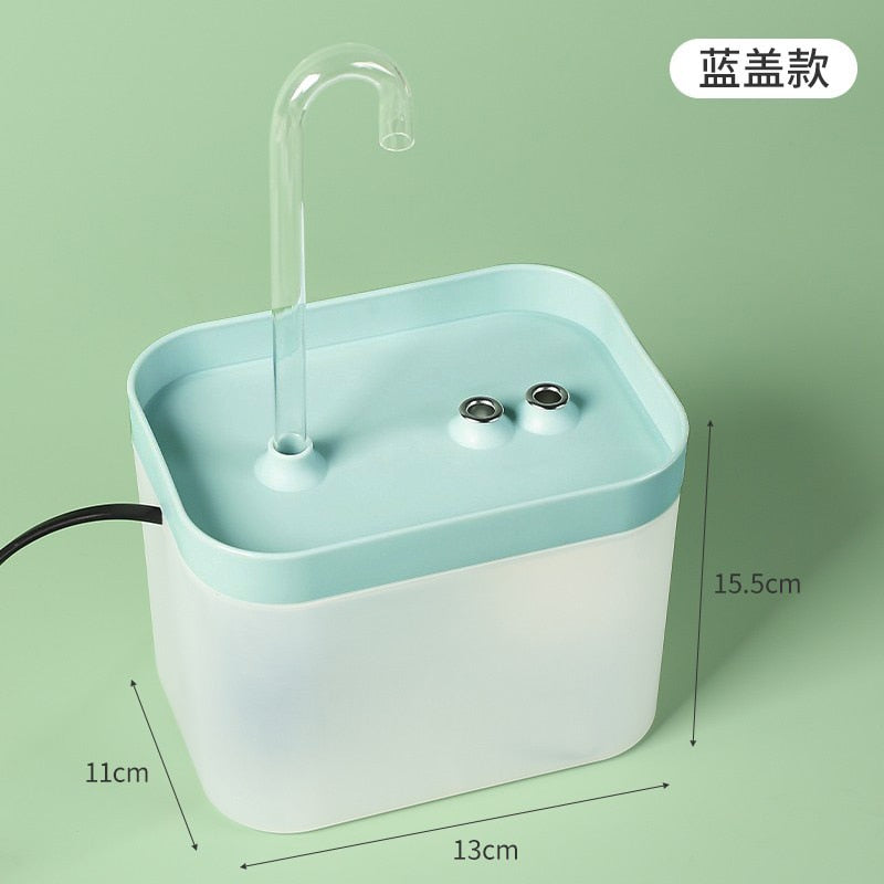 Cat Water Fountain Auto Filter USB Electric