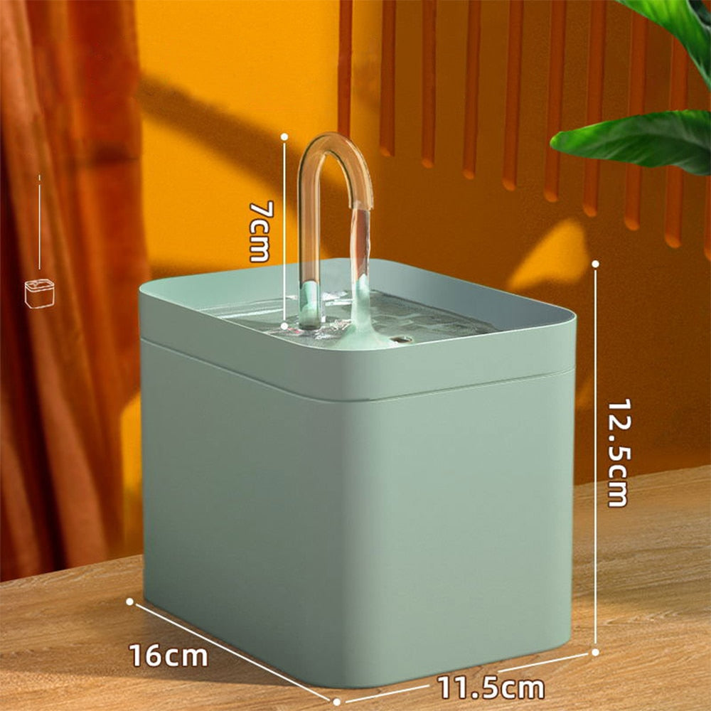 Cat Water Fountain Auto Filter USB Electric